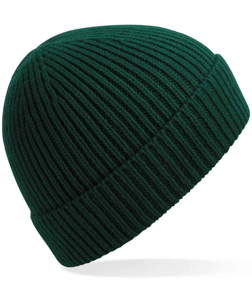 B/field Engineered Knit Ribbed Beanie