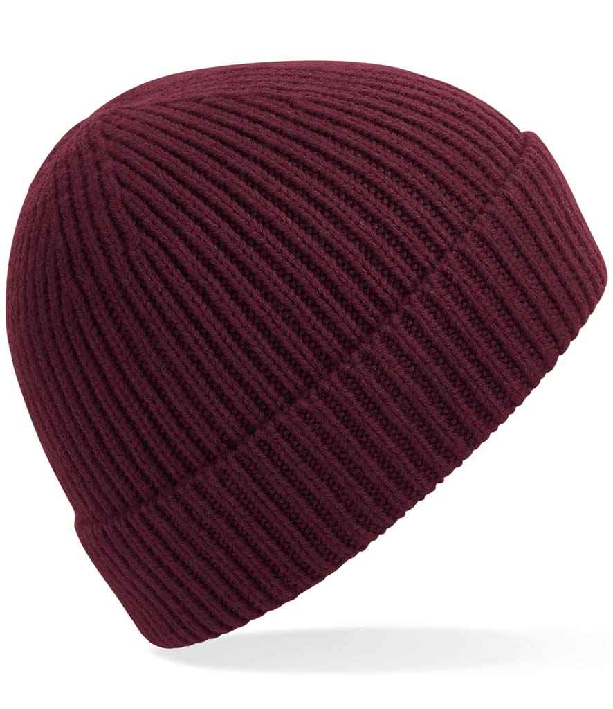 B/field Engineered Knit Ribbed Beanie