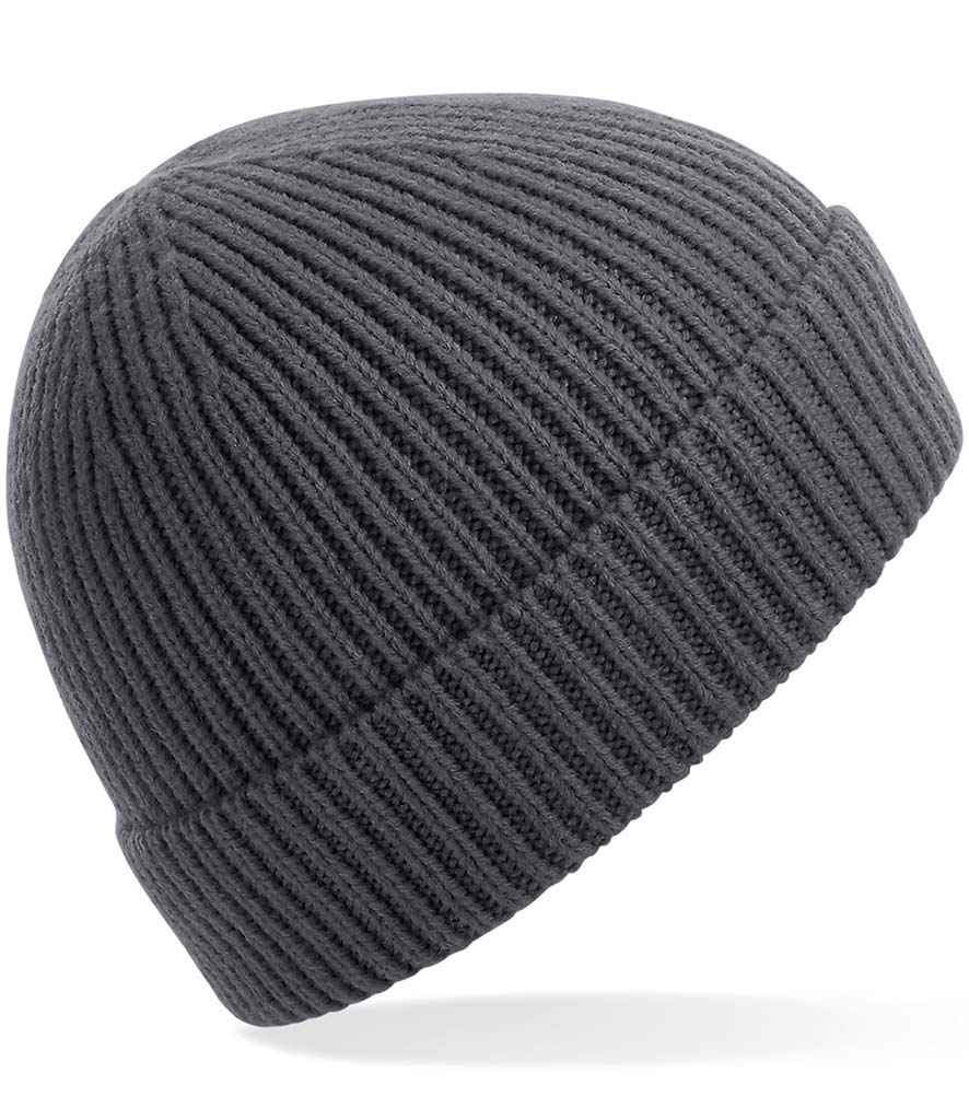 B/field Engineered Knit Ribbed Beanie