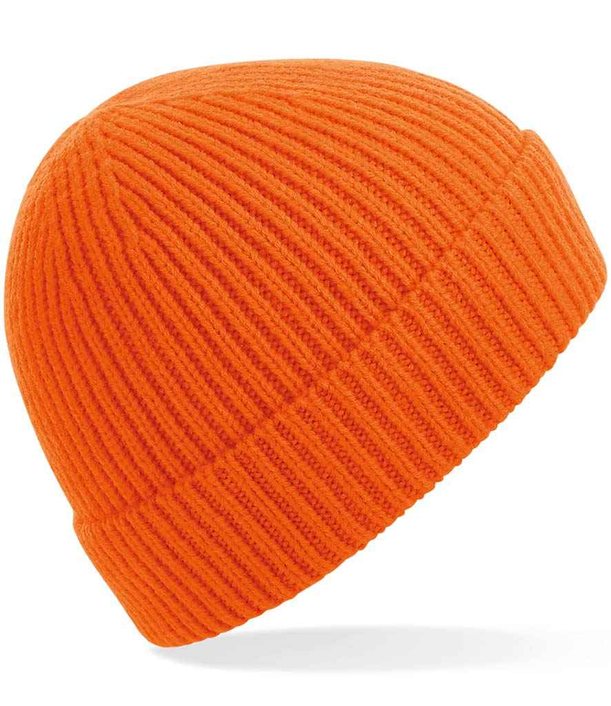 B/field Engineered Knit Ribbed Beanie