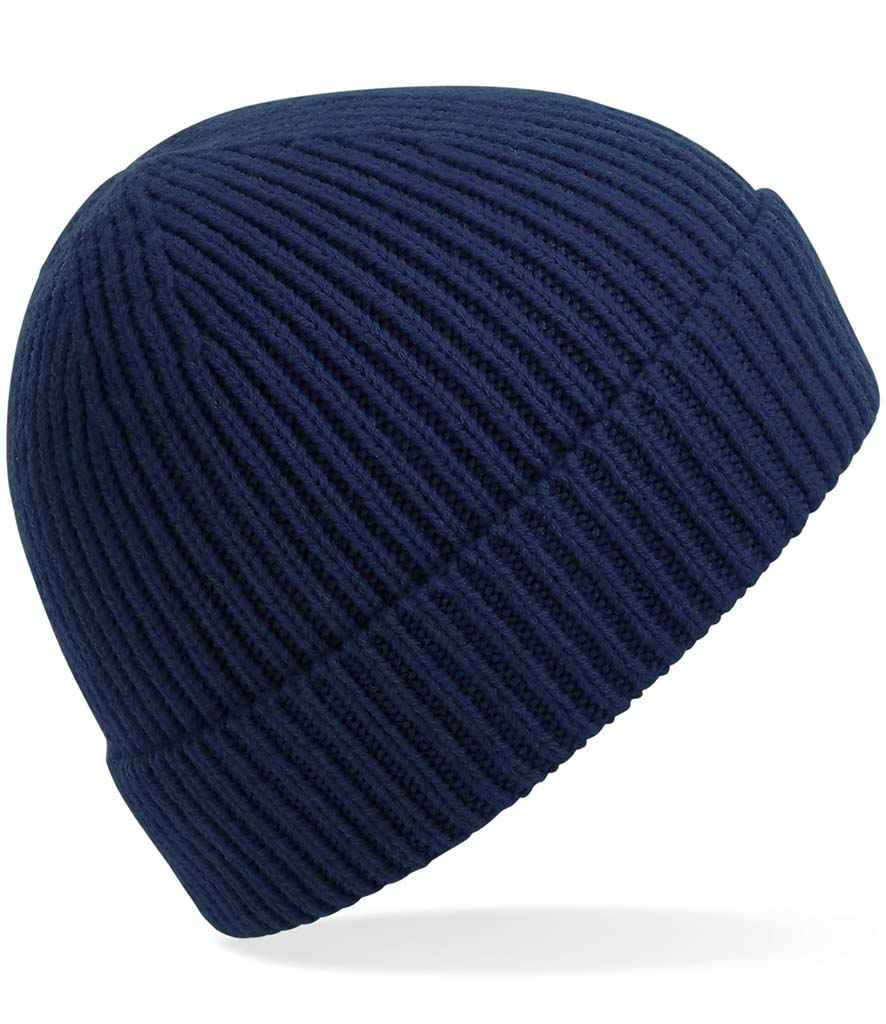 B/field Engineered Knit Ribbed Beanie