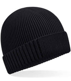 B/field Organic Cotton Engin. Patch Beanie
