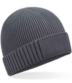 B/field Organic Cotton Engin. Patch Beanie