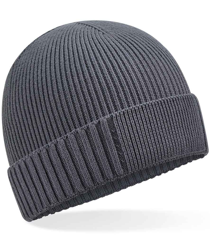 B/field Organic Cotton Engin. Patch Beanie