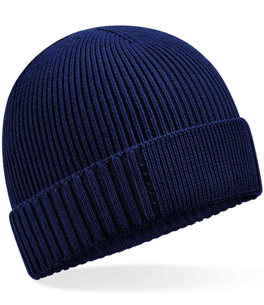 B/field Organic Cotton Engin. Patch Beanie