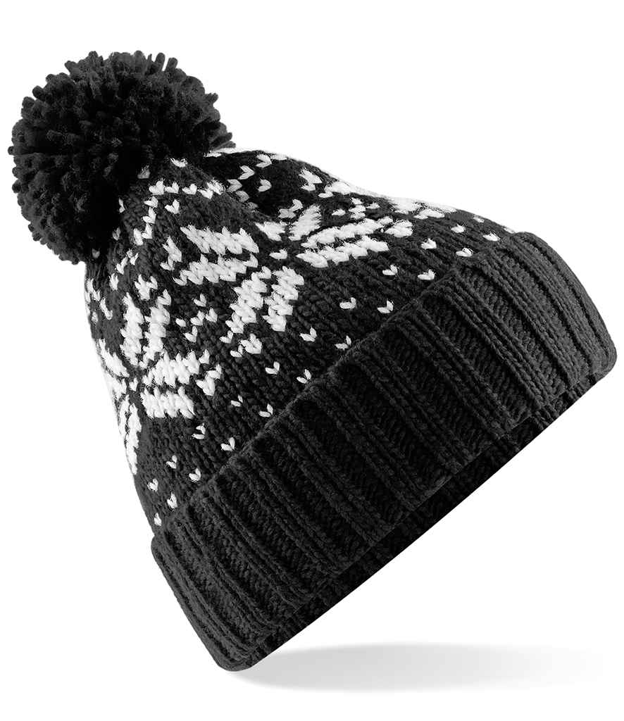B/field Fair Isle Snowstar Beanie