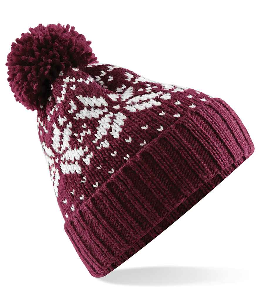 B/field Fair Isle Snowstar Beanie