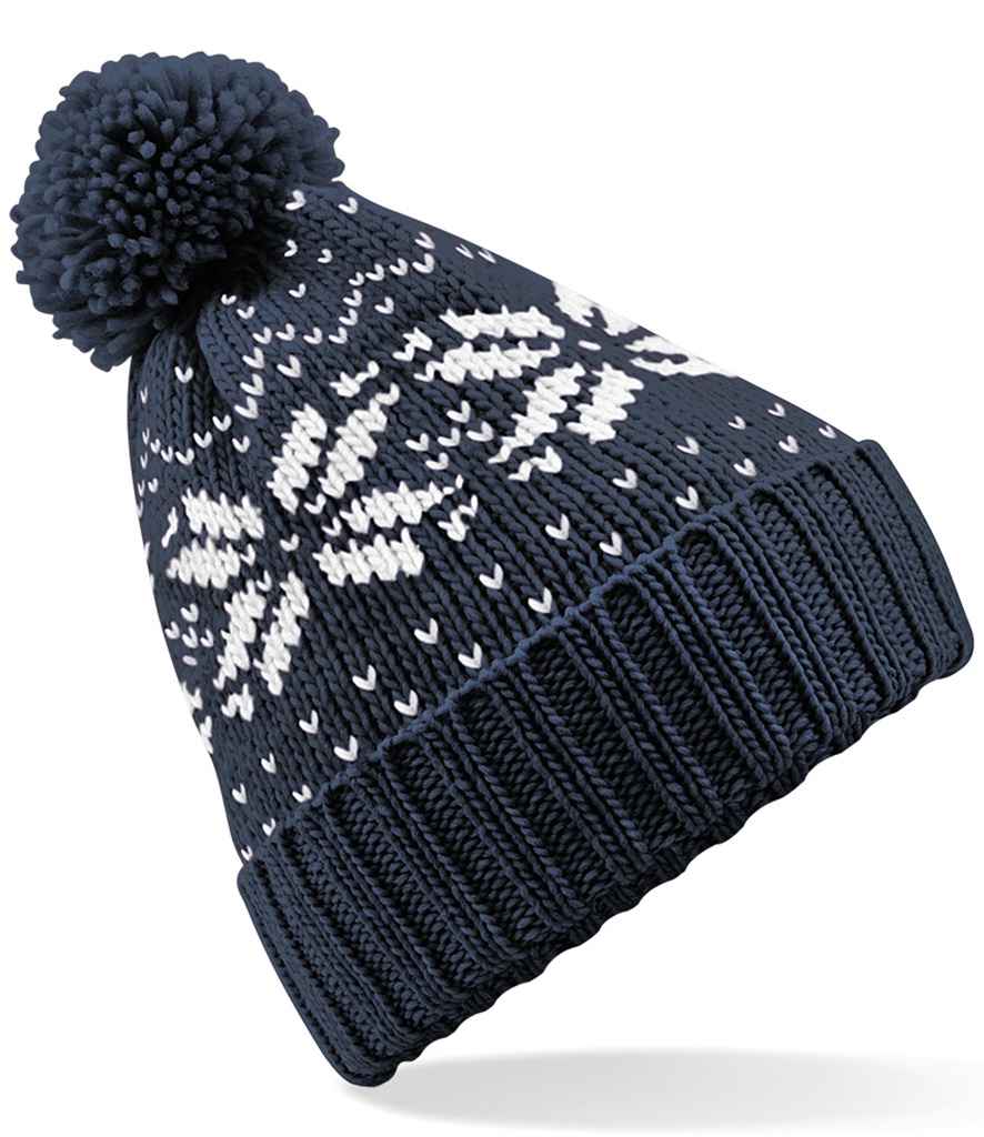 B/field Fair Isle Snowstar Beanie
