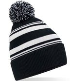 B/field Striped Fan Beanie