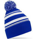 B/field Striped Fan Beanie