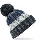 B/field Corkscrew Pom Pom Beanie