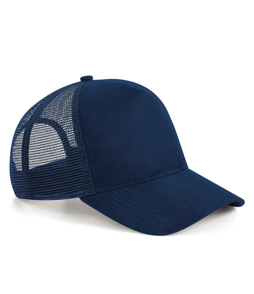B/field Suede Snapback Trucker