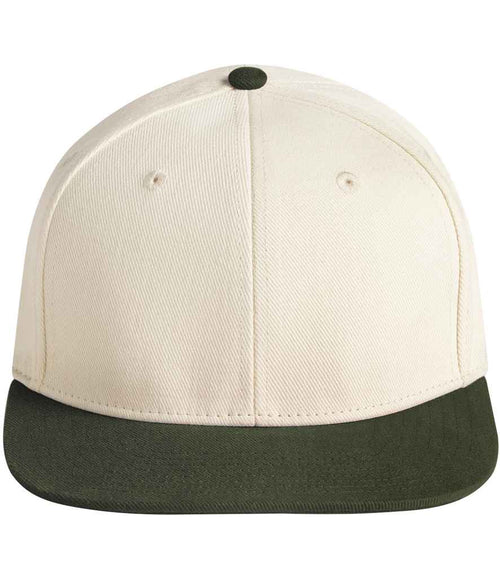 B/field Contrast Flat Peak 6 Panel Cap