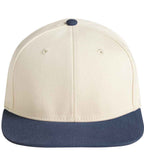 B/field Contrast Flat Peak 6 Panel Cap