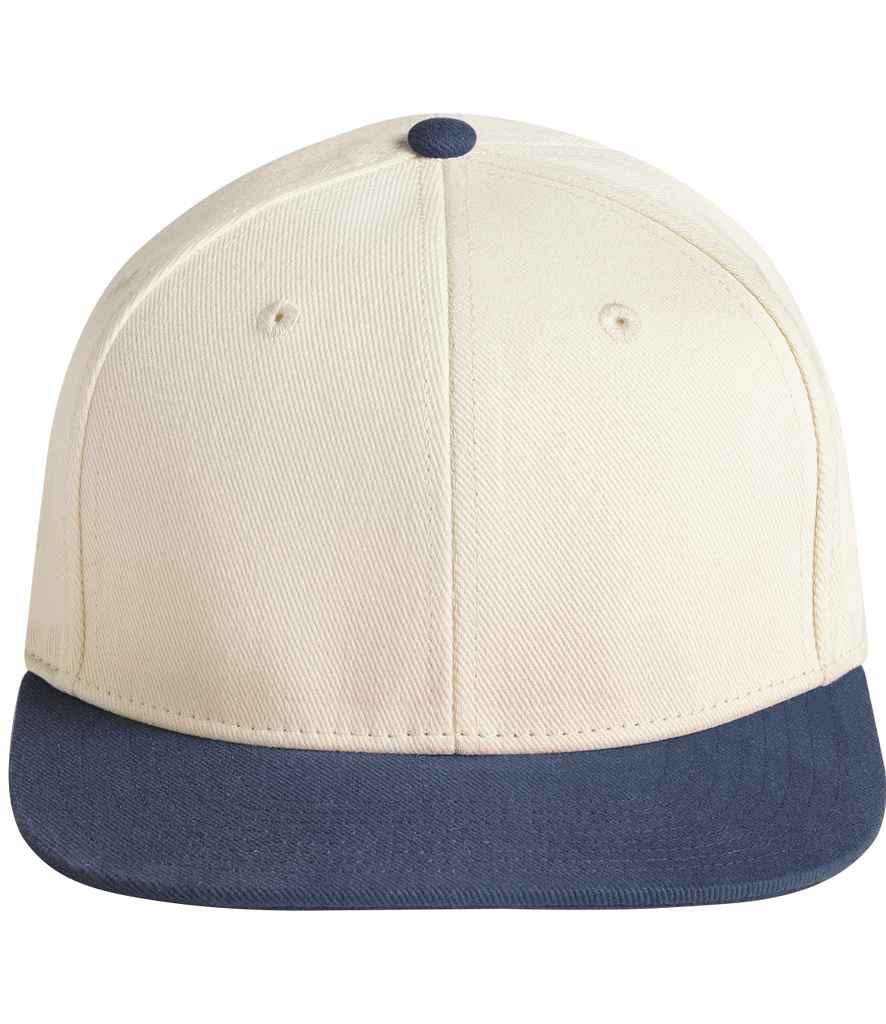 B/field Contrast Flat Peak 6 Panel Cap