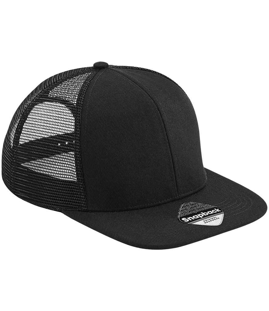B/field Orig. Flat Peak 6 Panel Trucker