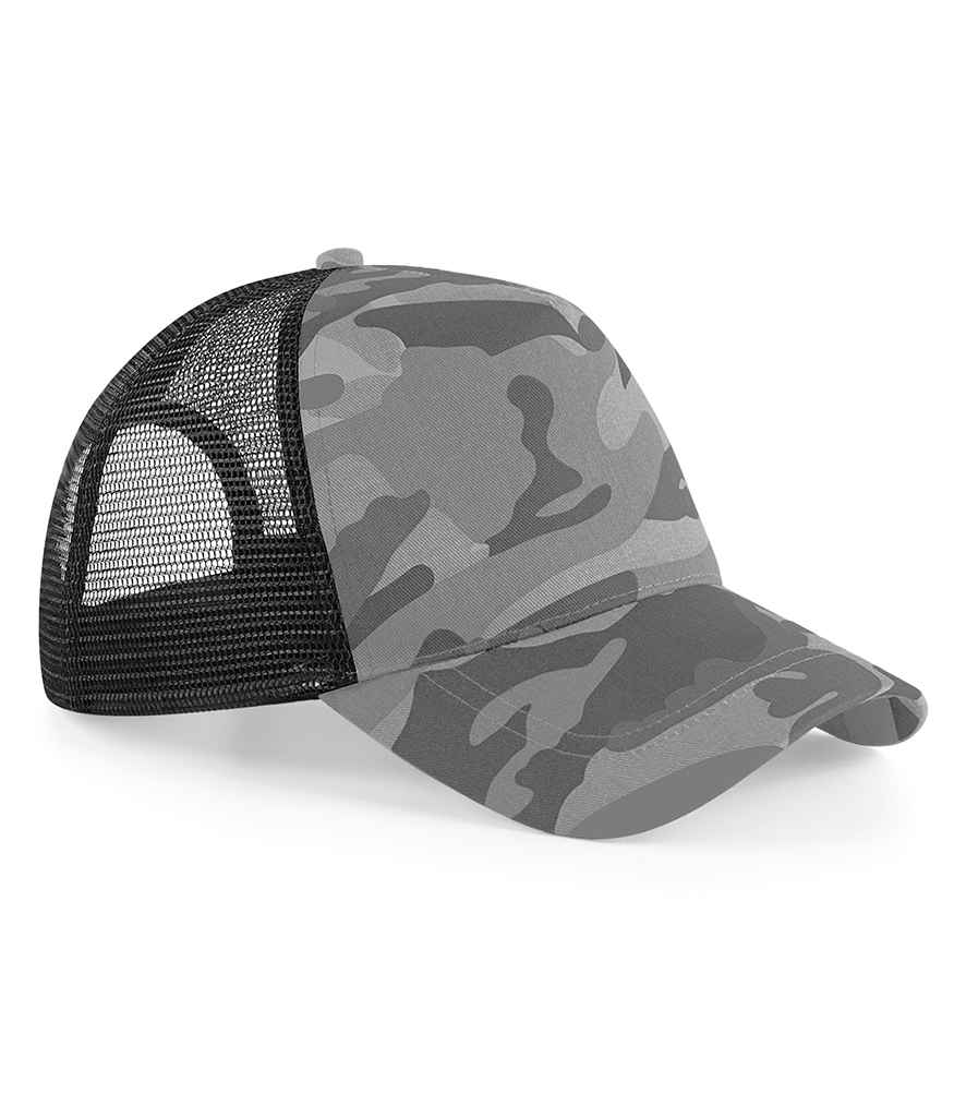 B/field Camo Snapback Trucker Cap