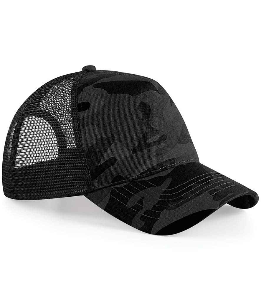B/field Camo Snapback Trucker Cap