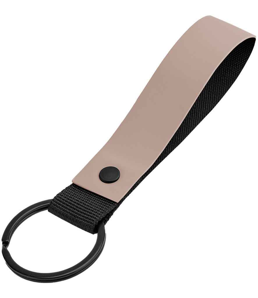 BagBase Matte PU Keyring