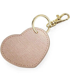 BagBase Boutique Heart Keyclip