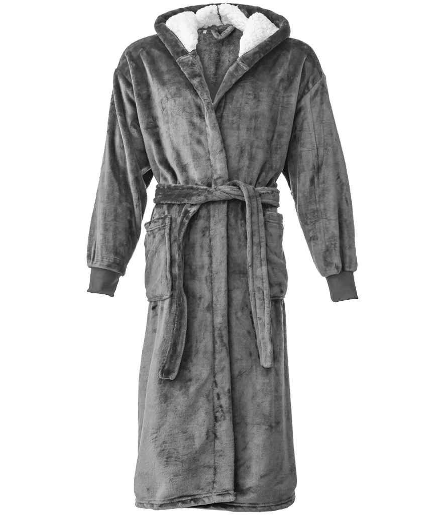 Brand Lab Hooded Cuffed Robe