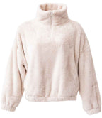 Brand Lab Lds Fluffy Fleece 1/4 Zip