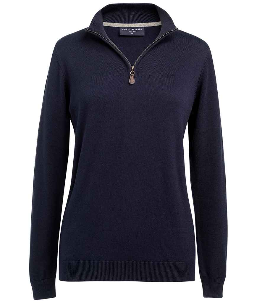 Brook Tav. Lds. Taylor 1/4 Zip Jumper