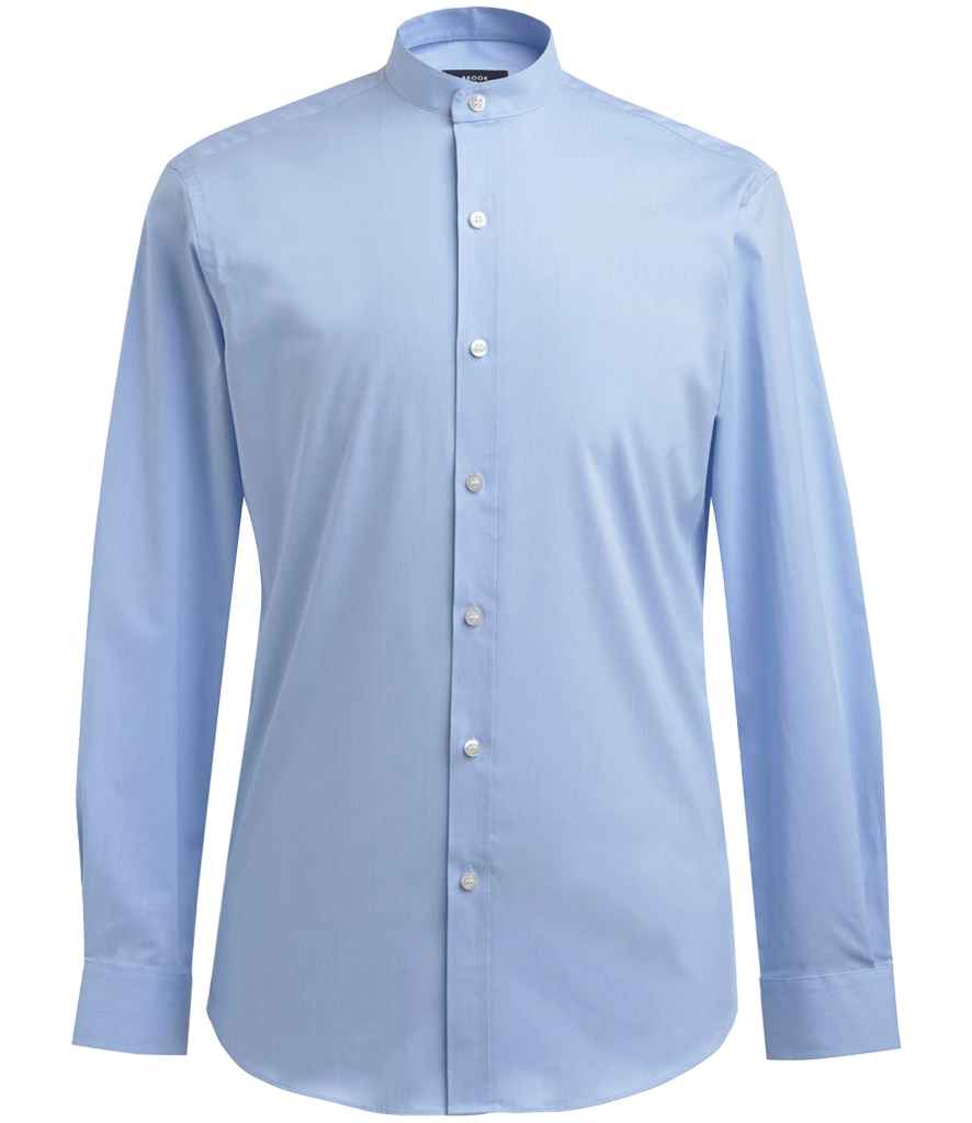 Brook Tav. Volterra Grandad Collar Shirt