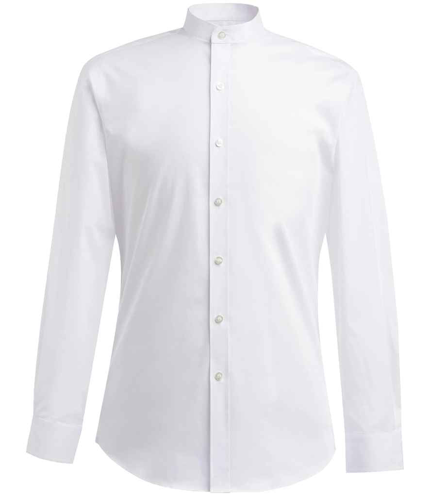 Brook Tav. Volterra Grandad Collar Shirt