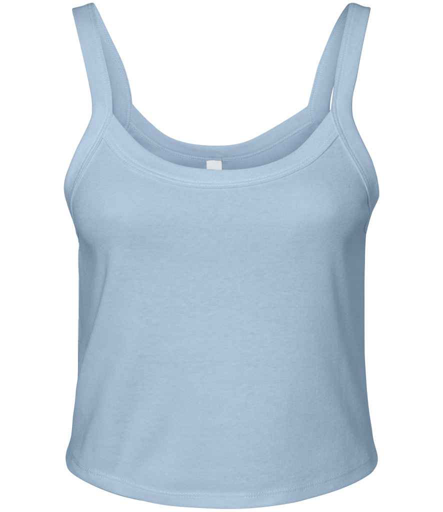Bella Micro Rib Spaghetti Strap Tank