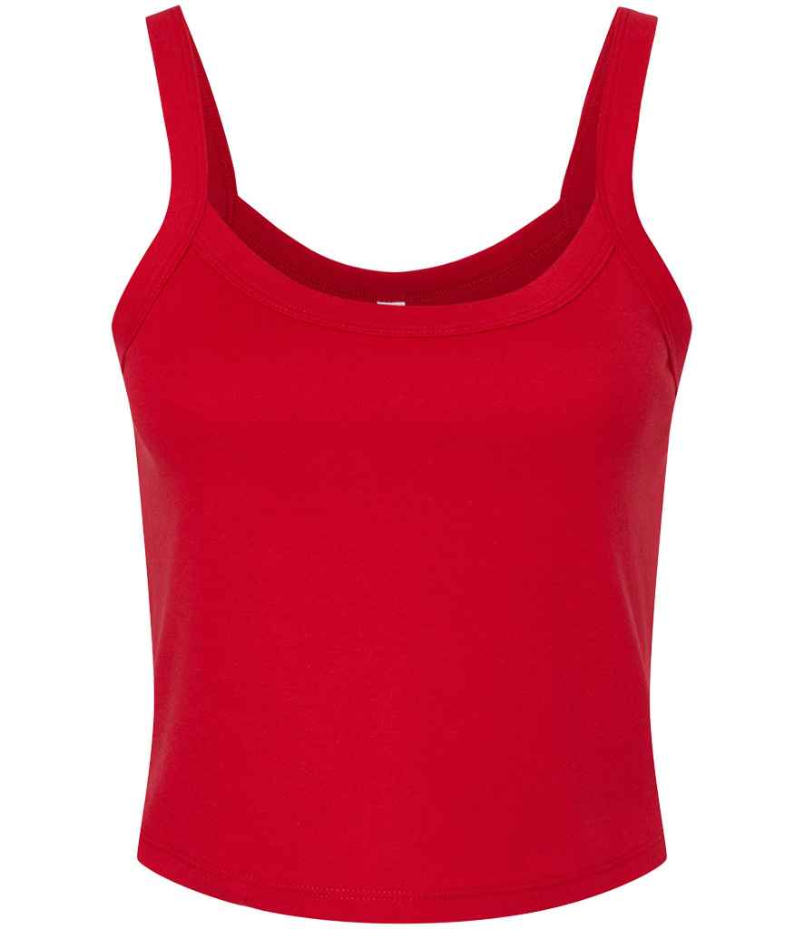 Bella Micro Rib Spaghetti Strap Tank