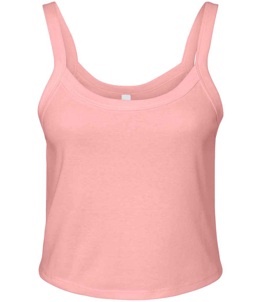 Bella Micro Rib Spaghetti Strap Tank