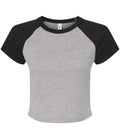 Bella Micro Rib Raglan Baby Tee