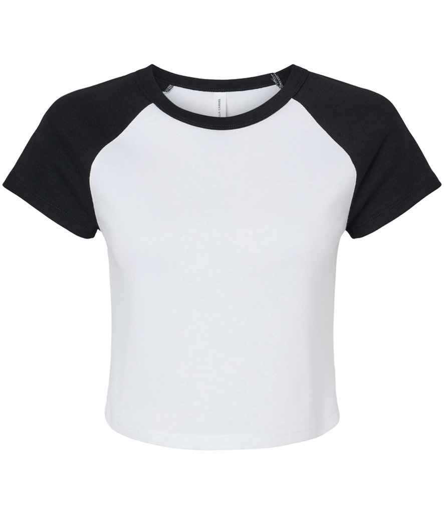 Bella Micro Rib Raglan Baby Tee