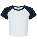 Bella Micro Rib Raglan Baby Tee