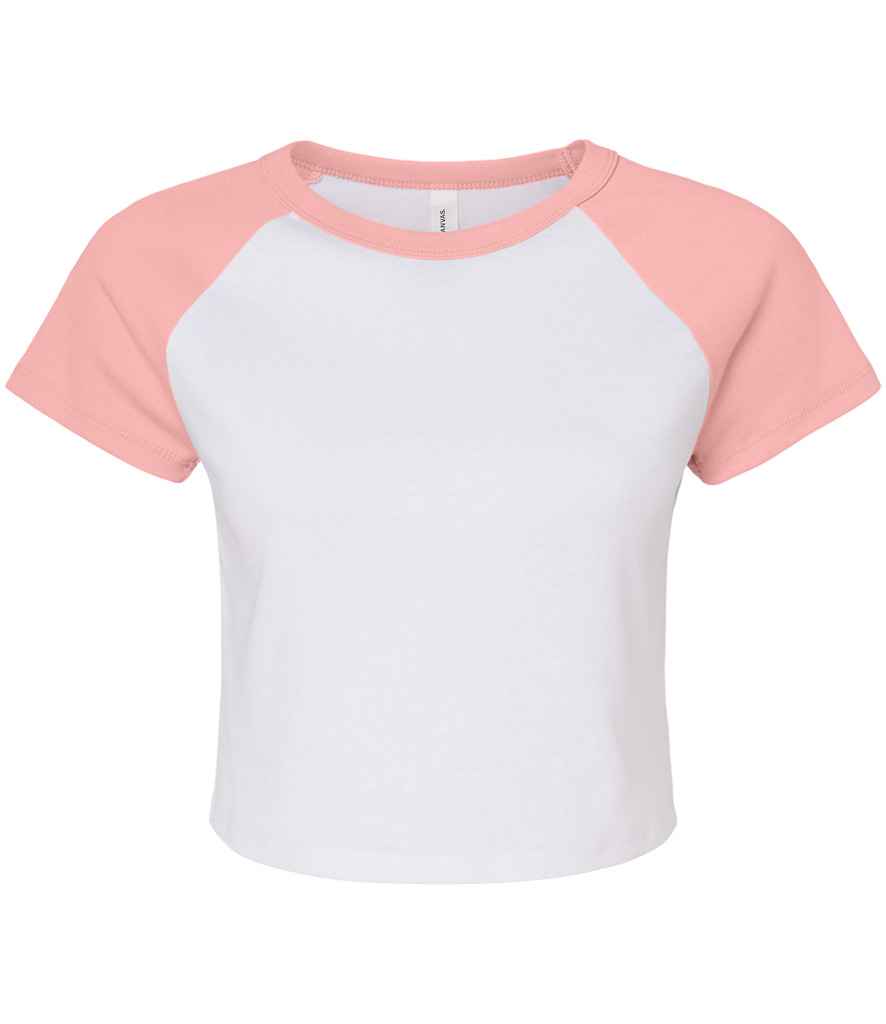 Bella Micro Rib Raglan Baby Tee