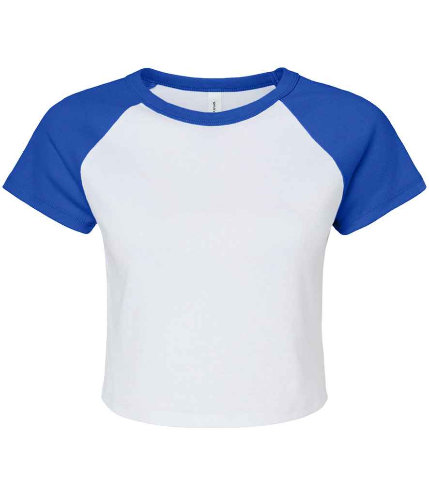 Bella Micro Rib Raglan Baby Tee