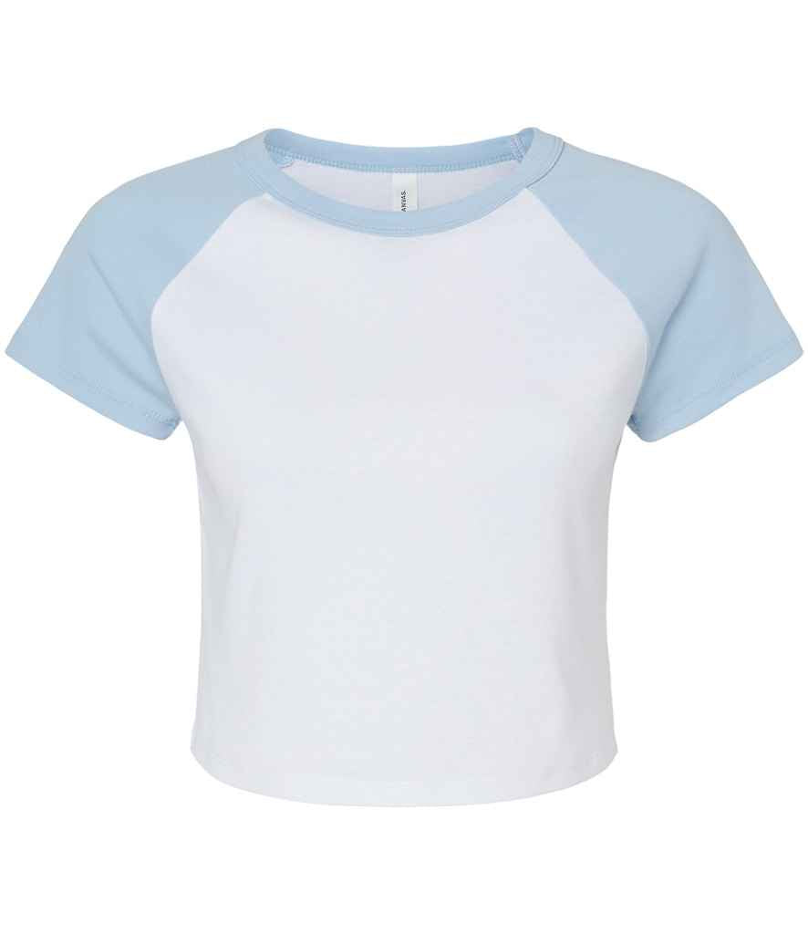 Bella Micro Rib Raglan Baby Tee