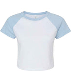 Bella Micro Rib Raglan Baby Tee