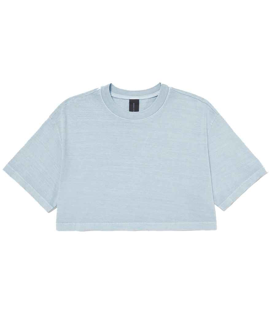 Bella H/weight Washed Cropped Tee
