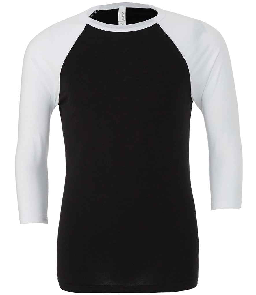 Canvas 3/4 Sleeve Baseball T