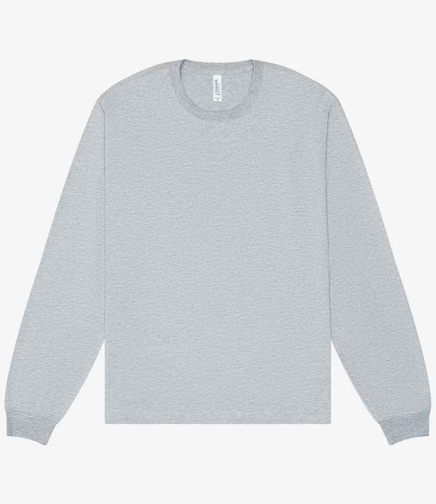 Canvas Unisex H/weight L/S Boxy Tee