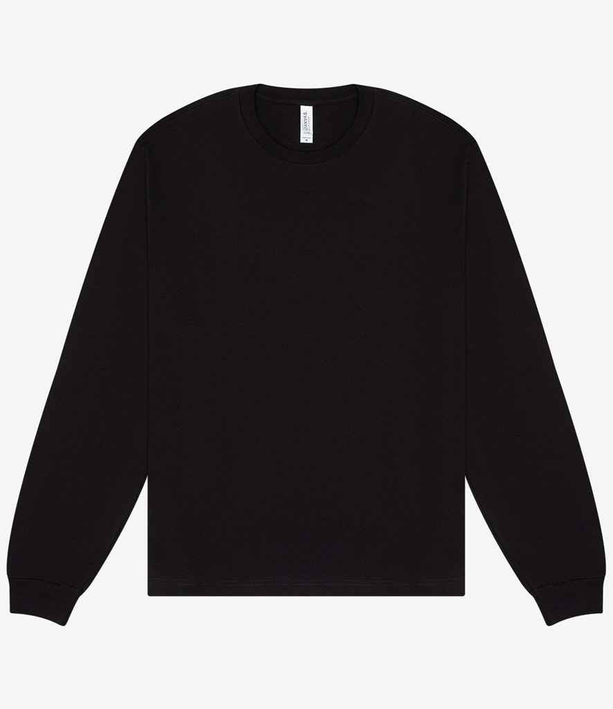 Canvas Unisex H/weight L/S Boxy Tee