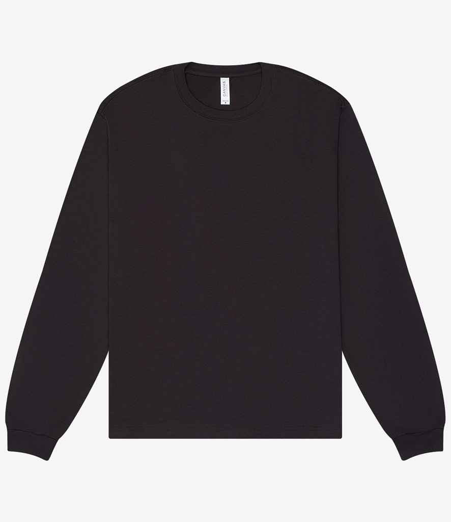 Canvas Unisex H/weight L/S Boxy Tee