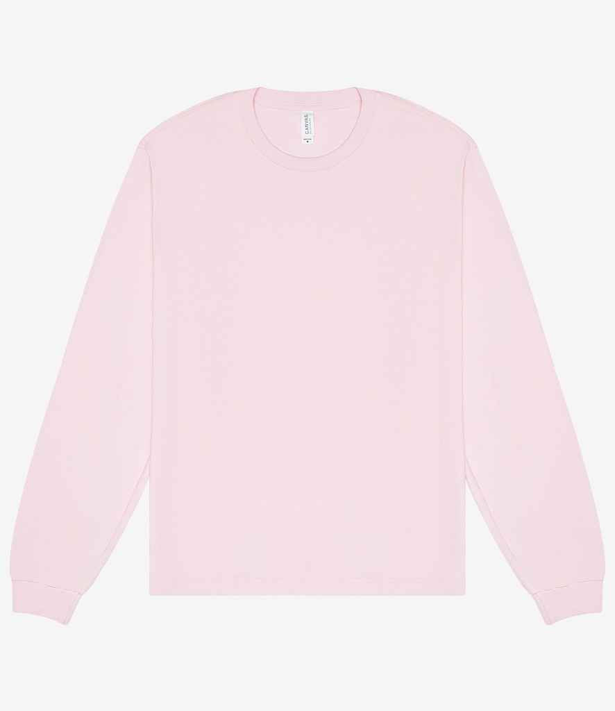Canvas Unisex H/weight L/S Boxy Tee