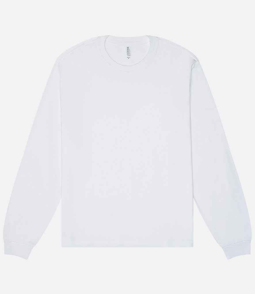 Canvas Unisex H/weight L/S Boxy Tee