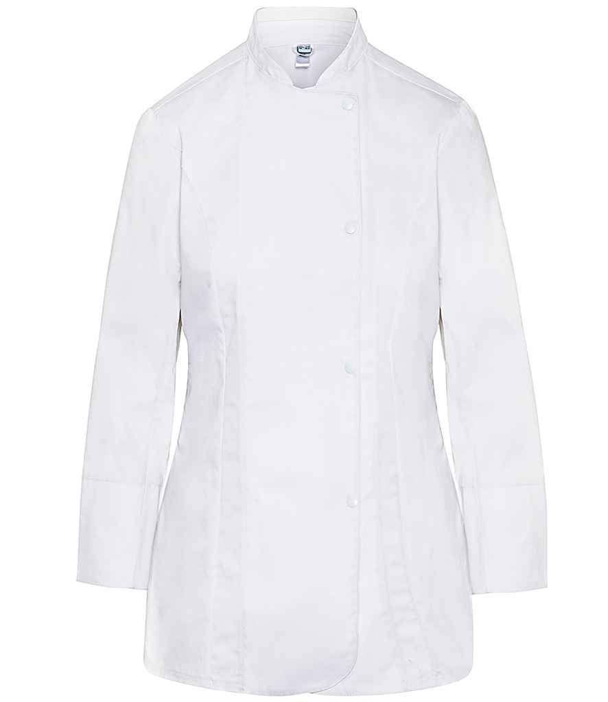 Dennys Lds L/S Premium Chefs Jkt