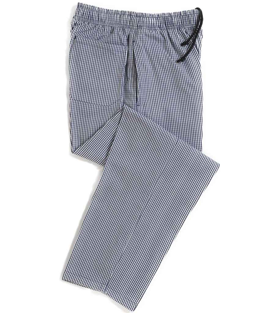 Dennys Elasticated Chefs Trousers