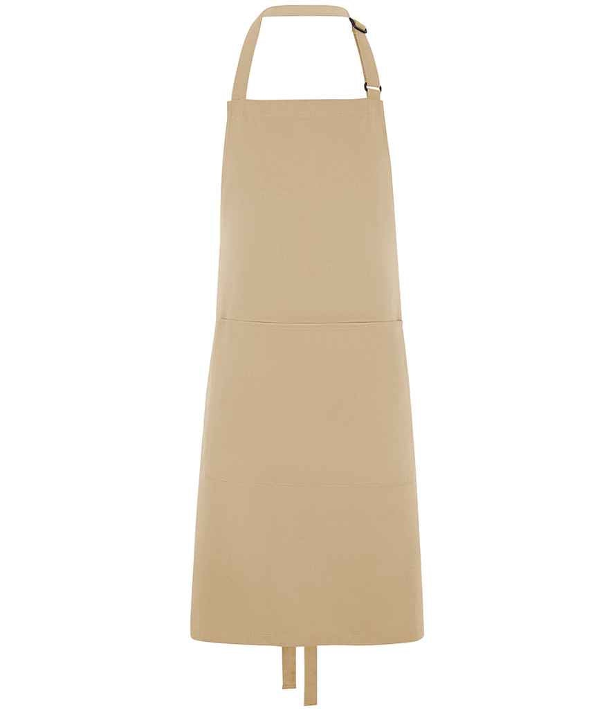 Dennys Poly. Bib Apron with Pocket
