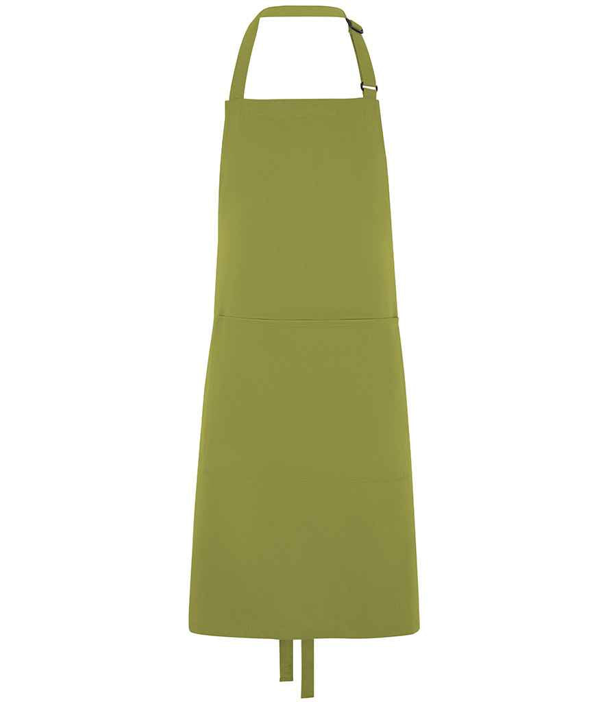 Dennys Poly. Bib Apron with Pocket